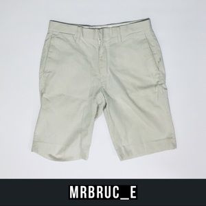 Uniqlo 10.5” blue stripe shorts